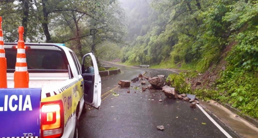 SE SUSPENDE EL TRANSITO POR TRES DÍAS EN RUTA 307