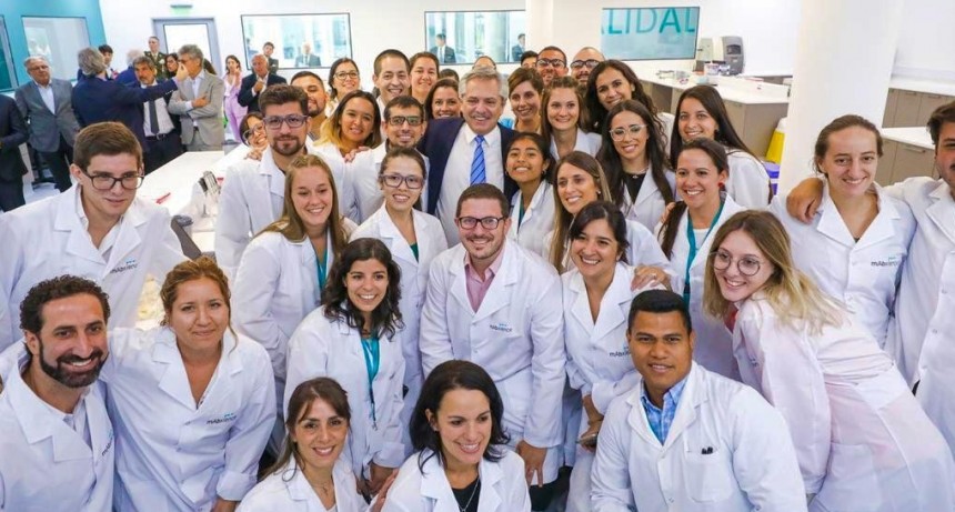 EL PRESIDENTE ALBERTO FERNÁNDEZ ASISTIÓ A LA INAUGURACIÓN DE UNA PLANTA DE MEDICAMENTOS BIOLÓGICOS