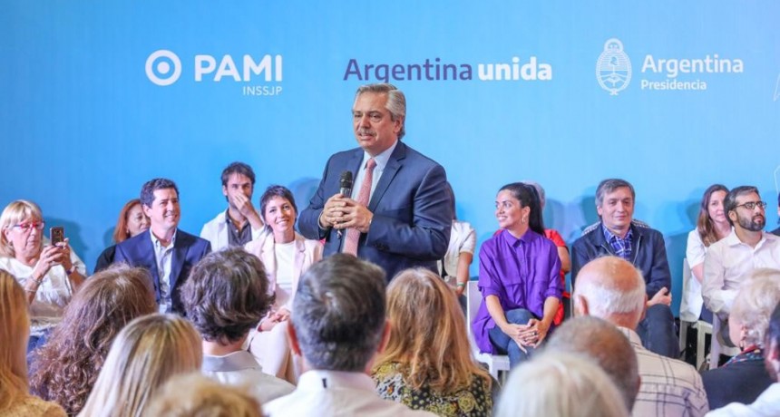 EL PRESIDENTE ALBERTO FERNÁNDEZ PRESENTÓ EL LISTADO DE MEDICAMENTOS GRATUITOS PARA JUBILADOS