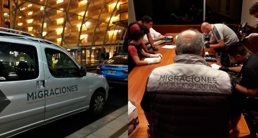 MIGRACIONES CONSTATÓ QUE SE CUMPLA CON EL AISLAMIENTO OBLIGATORIO EN TODO EL PAÍS