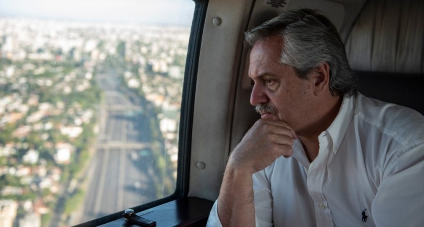 SOBREVUELO PRESIDENCIAL PARA CORROBORAR EL CUMPLIMIENTO DE LA CUARENTENA.