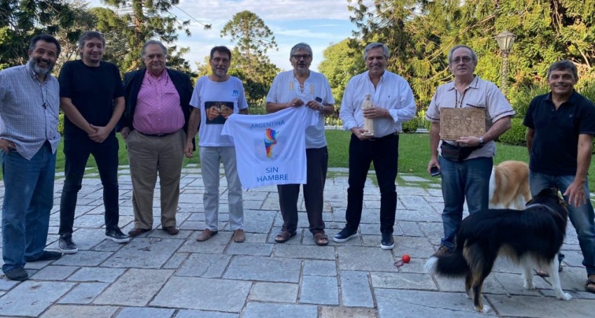 EL PRESIDENTE ALBERTO FERNÁNDEZ RECIBIÓ AL “GRUPO DE CURAS EN OPCIÓN POR LOS POBRES”