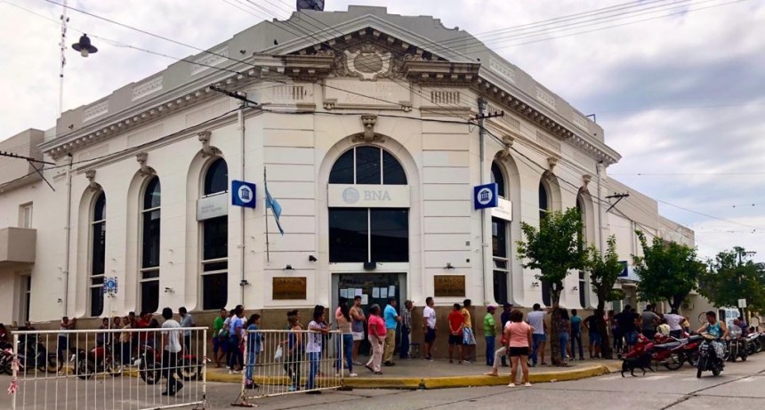 ESTE VIERNES ABRIRÁN LOS BANCOS EN MONTEROS PARA PAGO DE JUBILACIONES Y PRESTACIONES SOCIALES