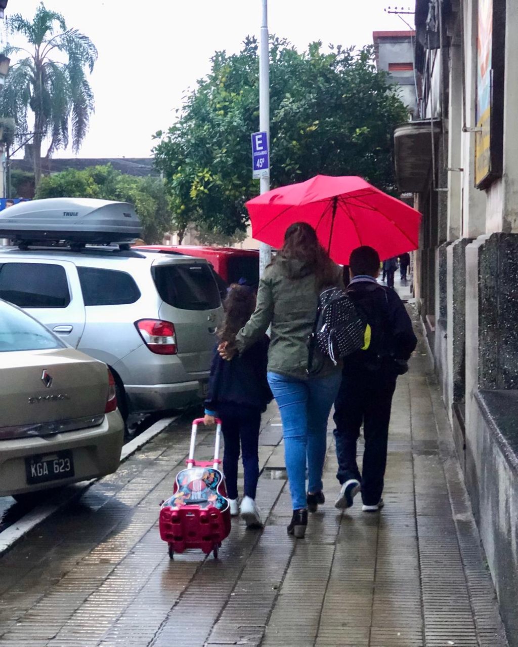 LA LLUVIA NO SE VA EN MONTEROS