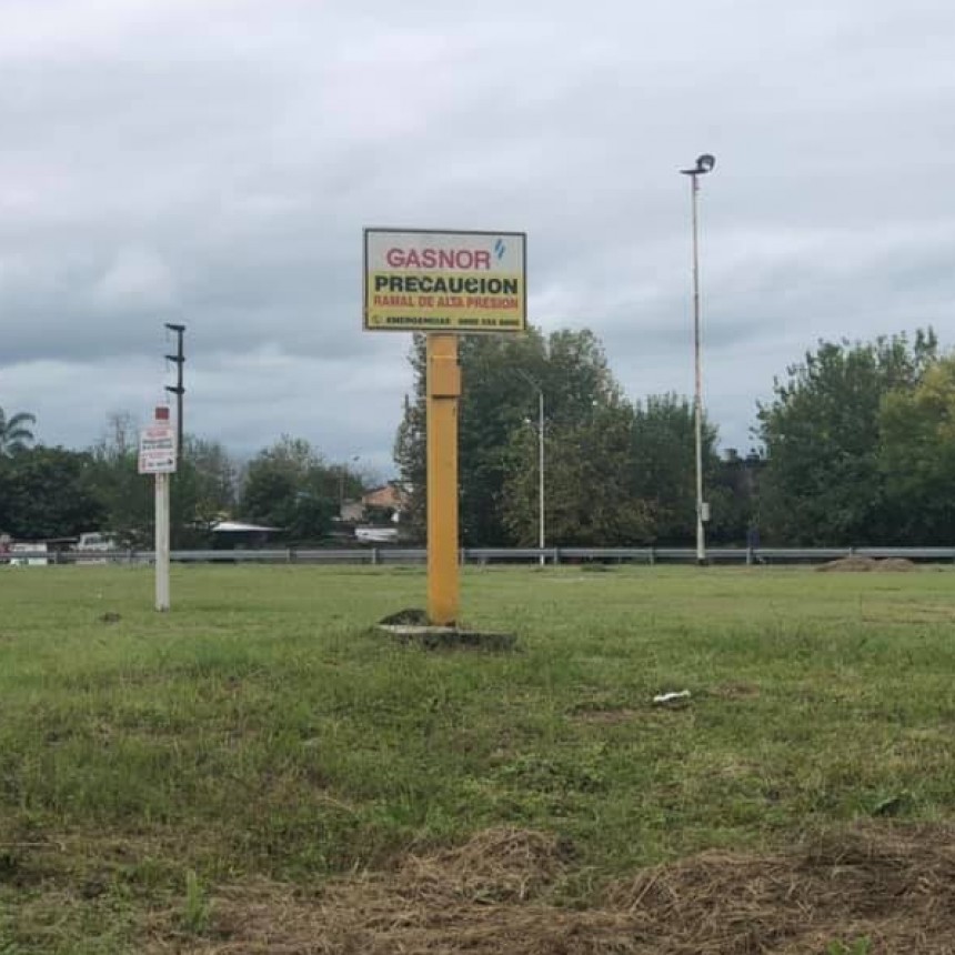 FUERTE OLOR A GAS SOBRE RUTA 325 