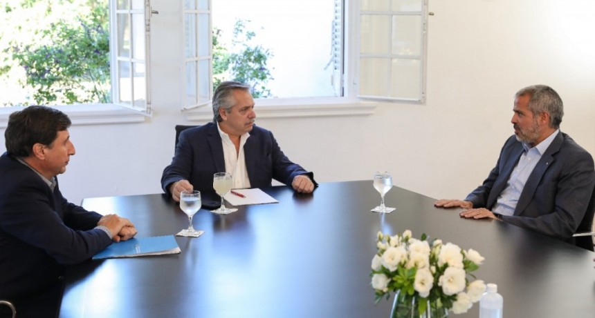EL PRESIDENTE RECIBIÓ AL EMPRESARIO LUIS PÉREZ COMPANC