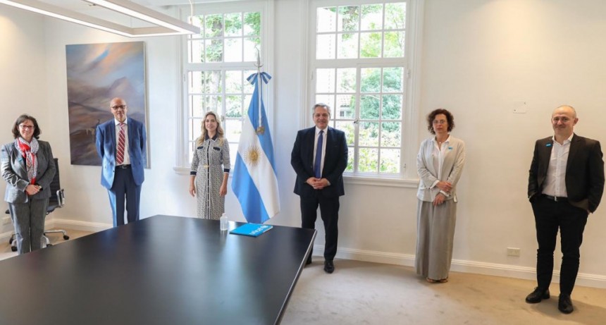 EL PRESIDENTE SE REUNIÓ CON AUTORIDADES DE UNICEF ARGENTINA