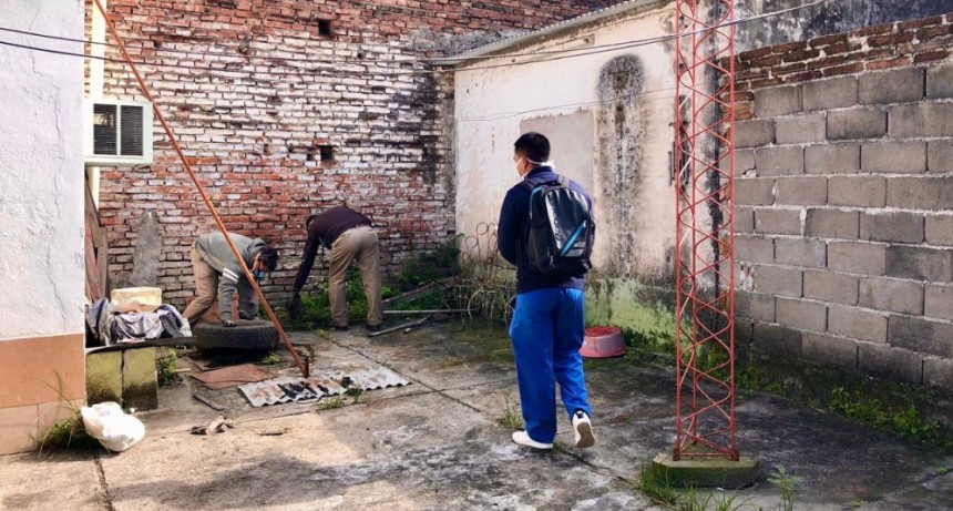 DESCACHARREO IMPULSADO POR LA MUNICIPALIDAD