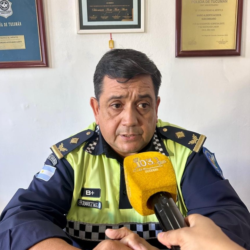 GUIDO JUAREZ, JEFE DE POLIC&Iacute;A DE MONTEROS, EXPLIC&Oacute; EL DISPOSITIVO DE SEGURIDAD EN LAS ESCUELAS SECUNDARIAS
