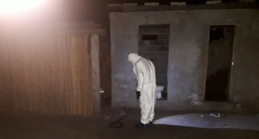 EN LA FLORIDA, A 17 KM DE VILLA QUINTEROS, UN SUJETO MATÓ A SU PAREJA Y FUE DETENIDO MIENTRAS HUÍA