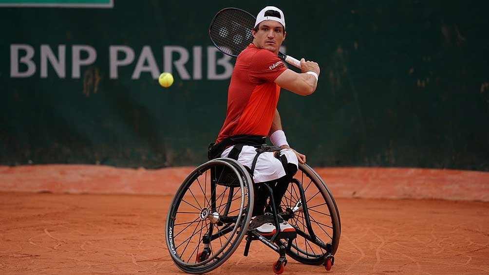 Gustavo Fernández, campeón de Roland Garros en tenis adaptado