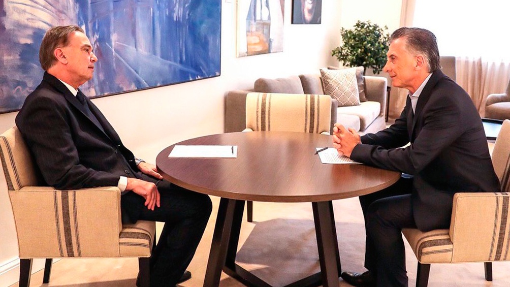 Macri anunció a Miguel Pichetto como su compañero de fórmula