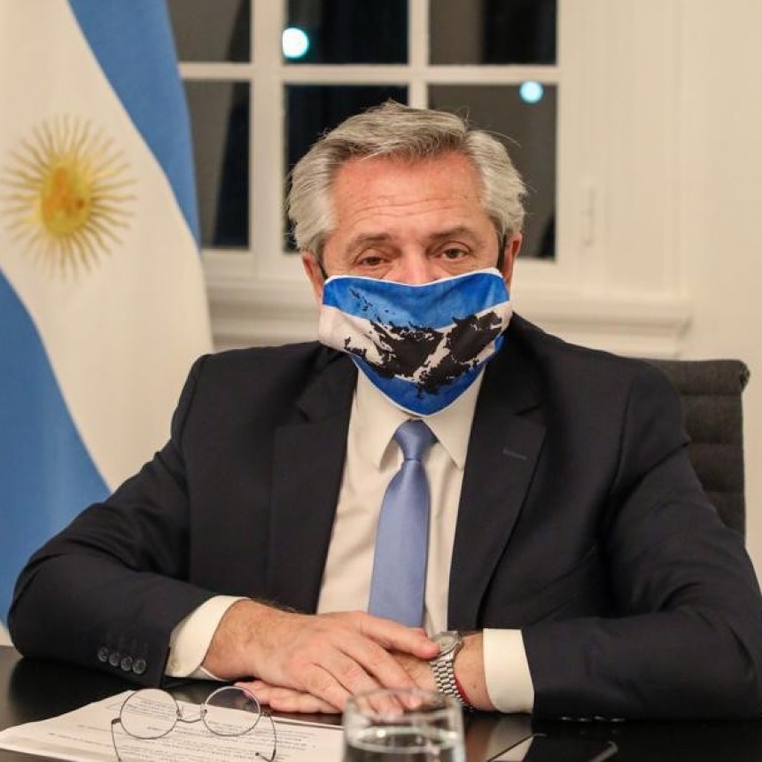  EL PRESIDENTE PRESENTÓ PROYECTOS DE LEY PARA DARLE STATUS DE POLÍTICA DE ESTADO AL RECLAMO SOBRE LAS ISLAS  MALVINAS