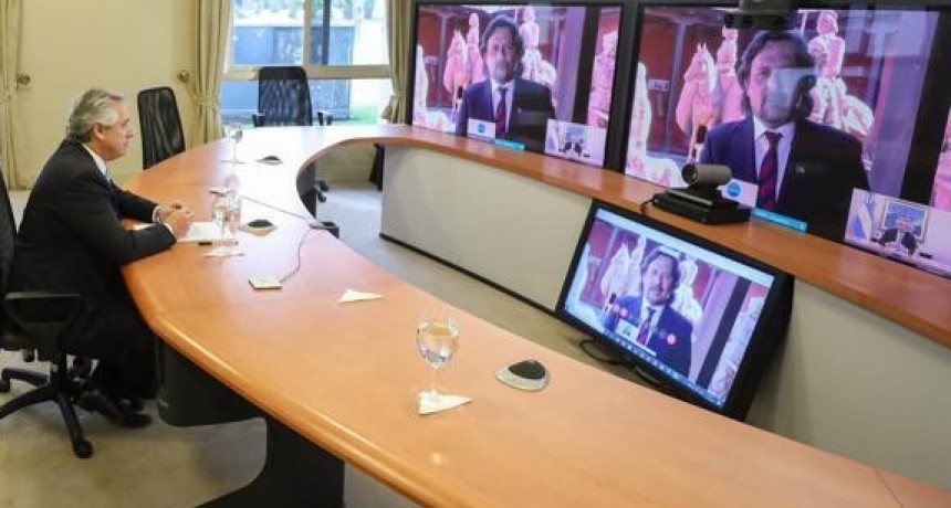EL PRESIDENTE SALUDÓ POR VIDEOCONFERENCIA AL GOBERNADOR DE SALTA EN EL ANIVERSARIO DE LA MUERTE DE GÜEMES