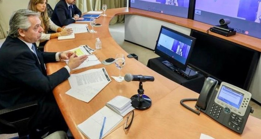 EL PRESIDENTE REALIZÓ UNA VIDEOCONFERENCIA CON LA PRIMERA MINISTRA DE FINLANDIA, SANNA MARIN