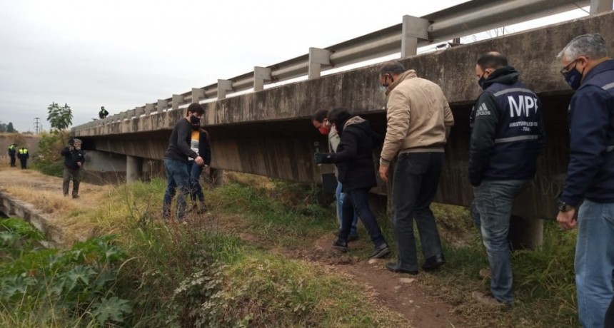 REALIZARON UNA RECONSTRUCCIÓN EN EL LUGAR DONDE FUE ASESINADO BENJAMÍN 
