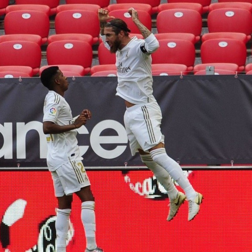 Real Madrid le ganó al Athletic Bilbao y afianza su liderazgo en La Liga