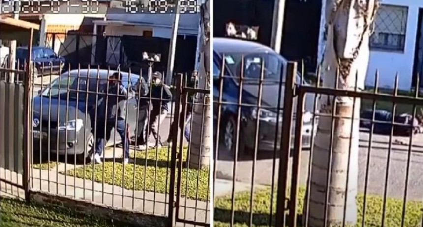 Robaron el auto de una mujer con su hijo adentro y lo arrojaron a la calle a dos cuadras