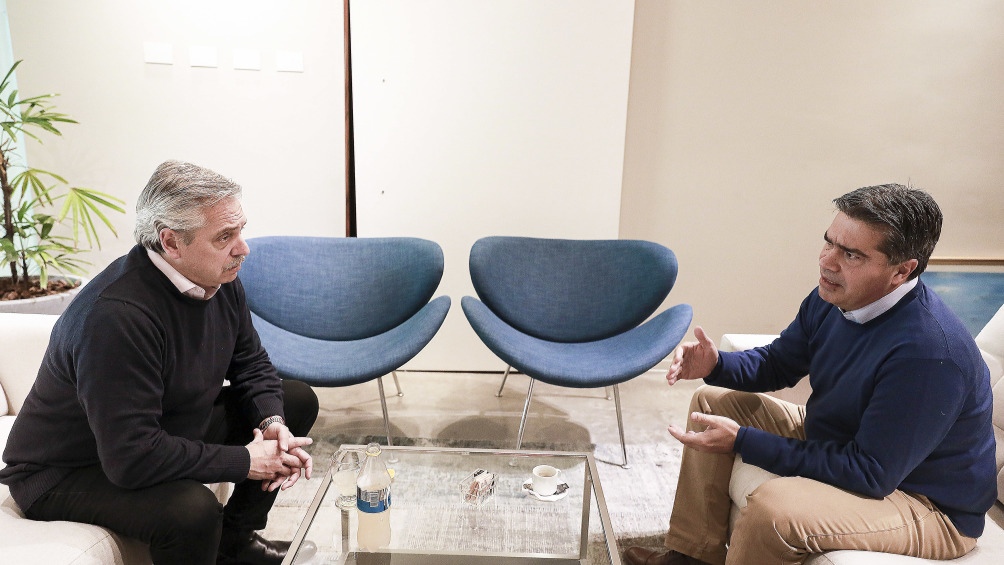 Alberto Fernández recibió a Capitanich y envió un mensaje a la interna del PJ en Chaco