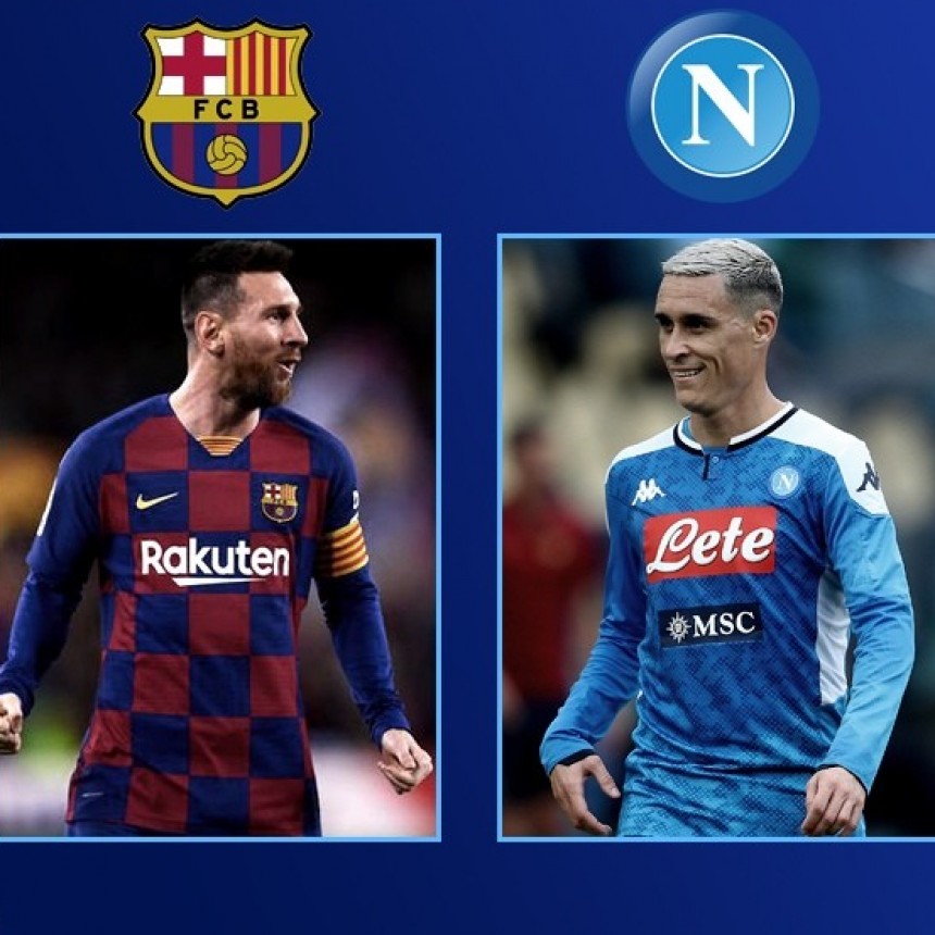 Barcelona busca ante Nápoli el pase a cuartos de final de la Liga de Campeones
