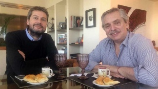 Alberto Fernández y Matías Lammens disertan en la Facultad de Ciencias Exactas