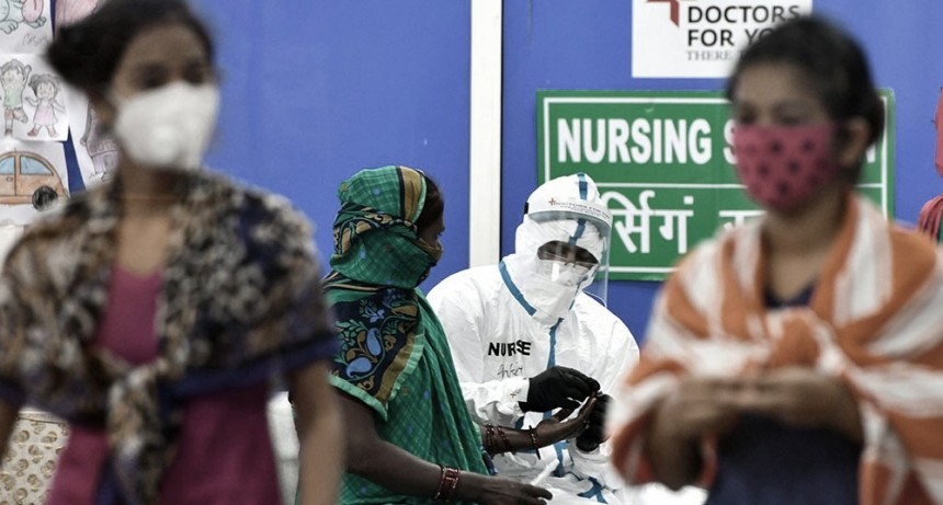 INDIA MARCA UN NUEVO RÉCORD MUNDIAL CON 95.735 CASOS EN 24 HORAS