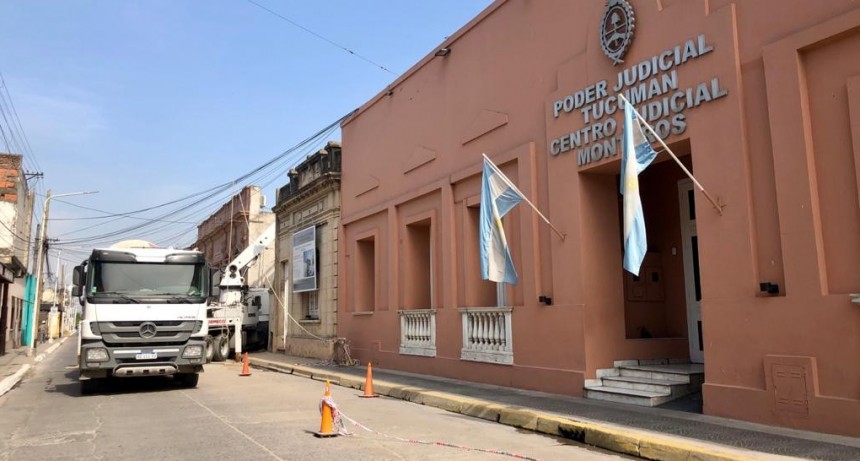 AVANZA LA OBRA DEL PODER JUDICIAL DE MONTEROS