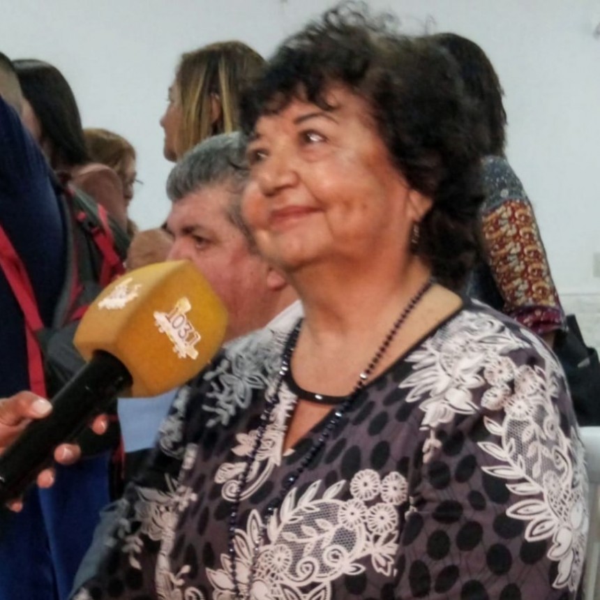 DORA BARRANCOS, diserto en el II Encuentro Provincial de dirigentes y dirigentas peronistas.