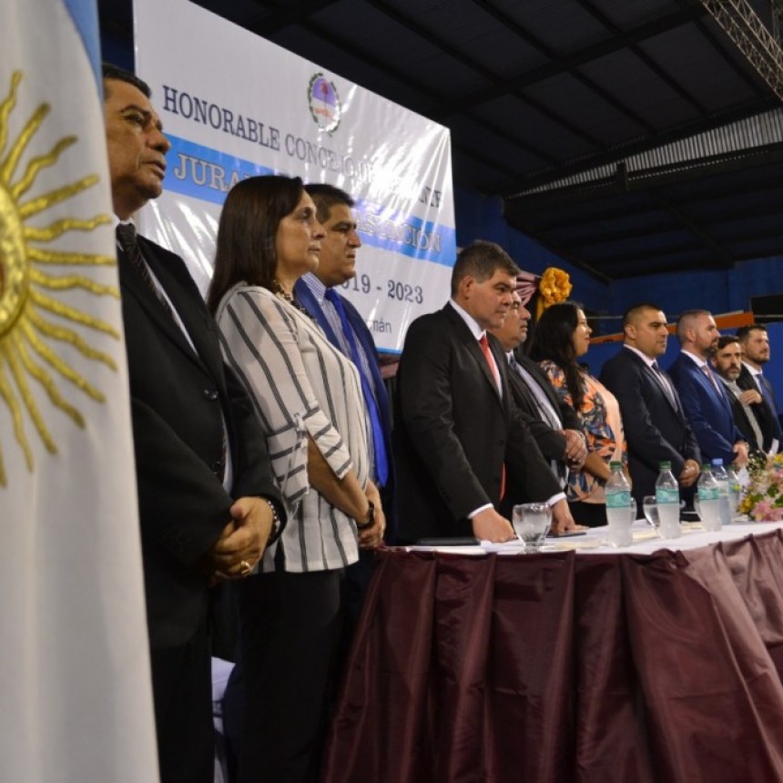 ACTO DE ASUNCIÓN DEL NUEVO CONSEJO DELIBERANTE
