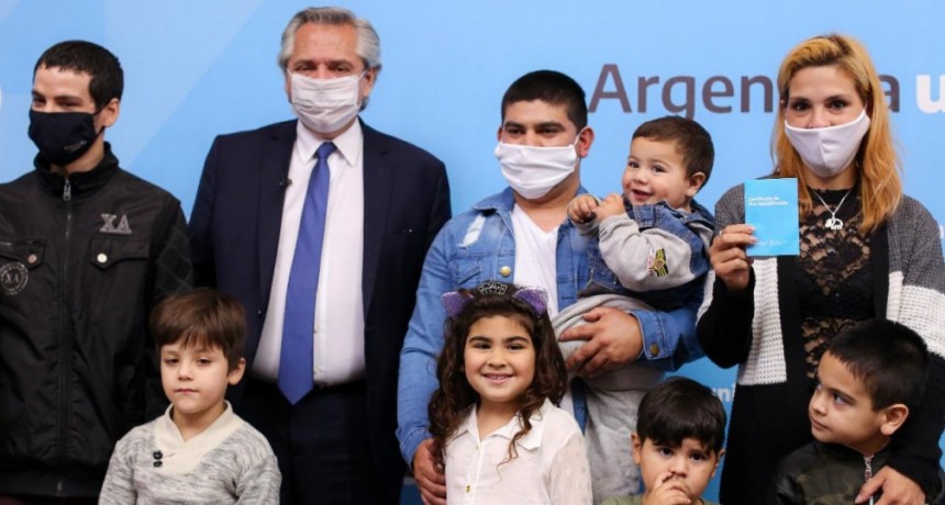 Alberto Fernández: “Estamos haciendo una reparación por lo que el Estado no hizo durante muchos años” 