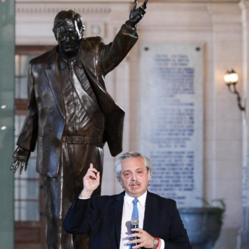 ALBERTO FERNADEZ ENCABEZÓ EL HOMENAJE AL EXPRESIDENTE NÉSTOR KIRCHNER AL CUMPLIRSE 10 AÑOS DE SU MUERTE