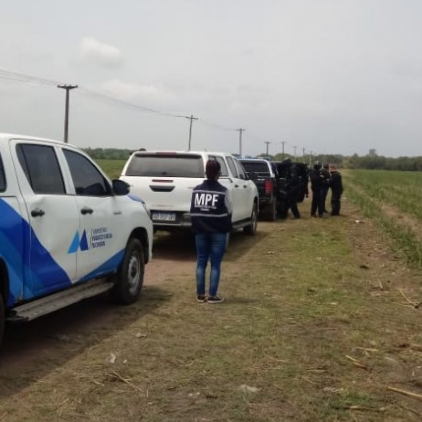 ORDENAN EL DESALOJO DEL PREDIO DONDE FUE HALLADA LA PEQUEÑA ABIGAIL