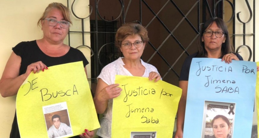 MARCHA PARA PEDIR JUSTICIA POR JIMENA SABA 