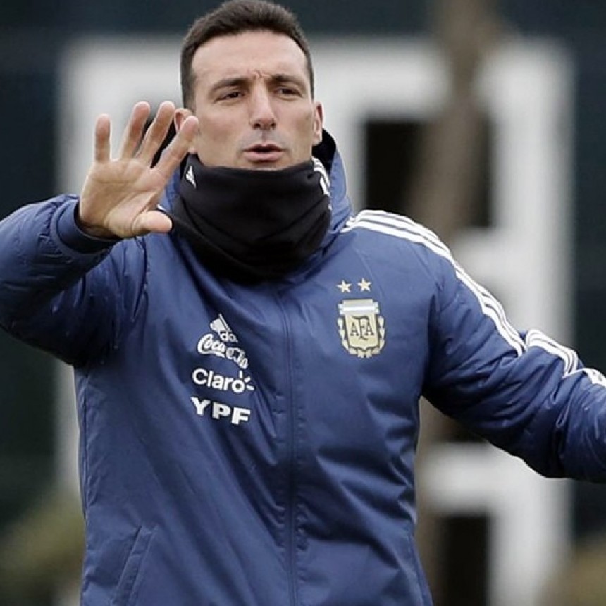 Con Messi en el gimnasio y Lautaro Martínez en duda, Argentina entrenó por primera vez en Mallorca