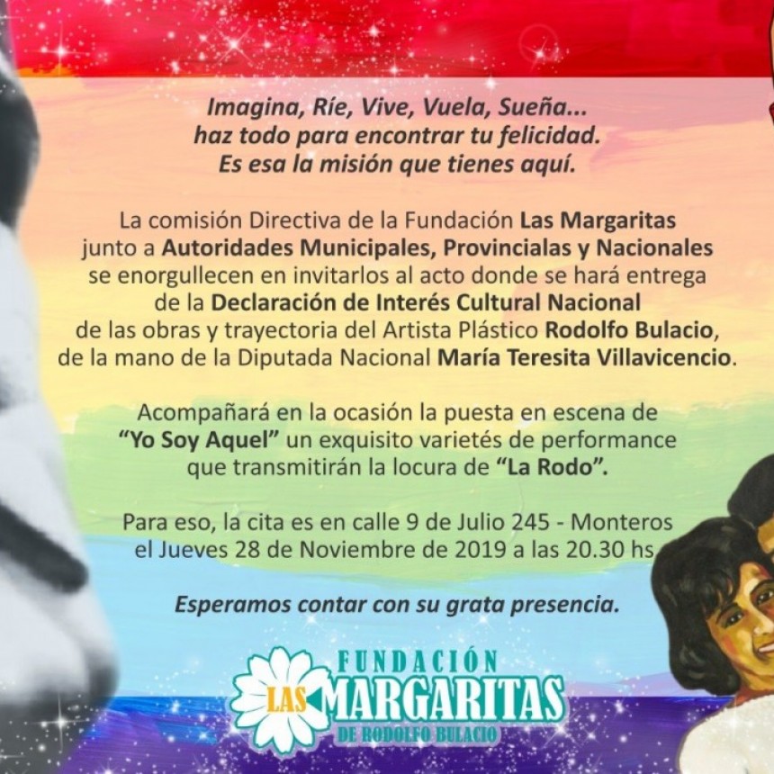 Declaración de interés cultural nacional de las obras y trayectoria de Rodolfo Bulacio