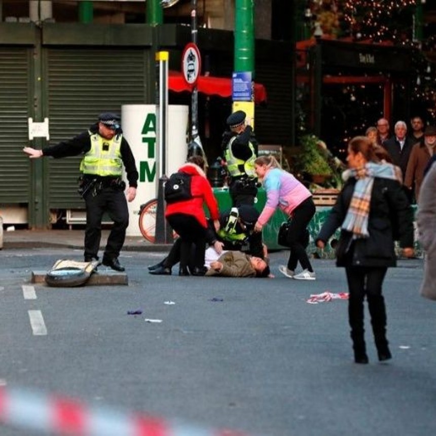 Tres muertos en ataque con cuchillo sobre el puente de Londres