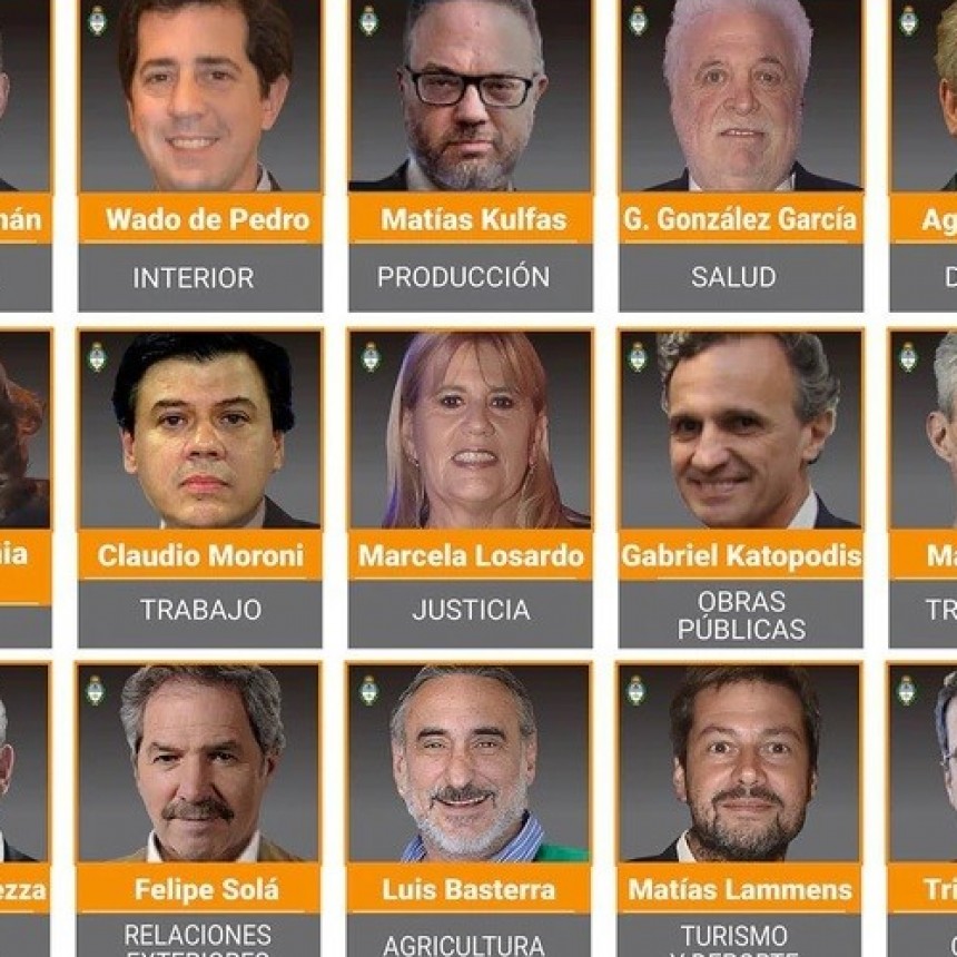Alberto Fernández anuncia su Gabinete 