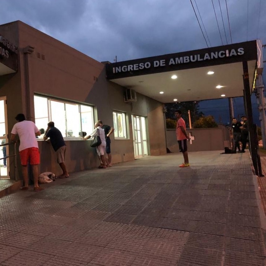 UN BEBÉ Y SIN HERIDOS DE PIROTECNIA EN HOSPITAL
